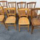 Set de 8 chaises bistrot