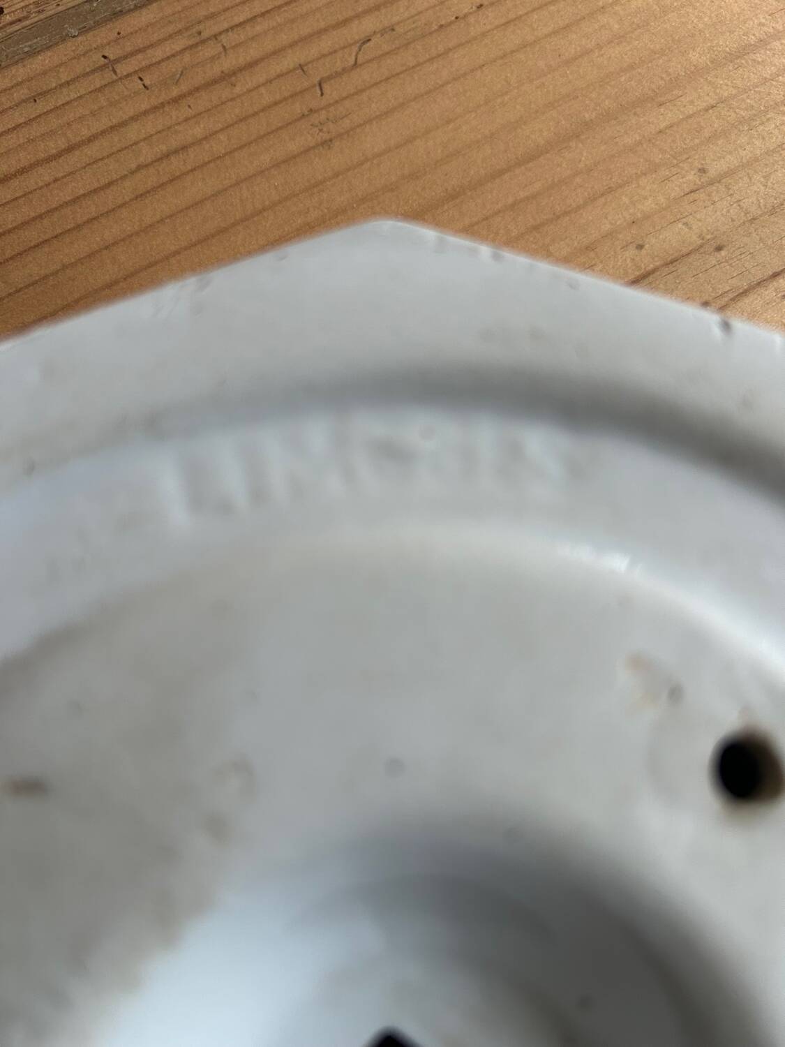 Plafonnier Art Déco en opaline et céramique