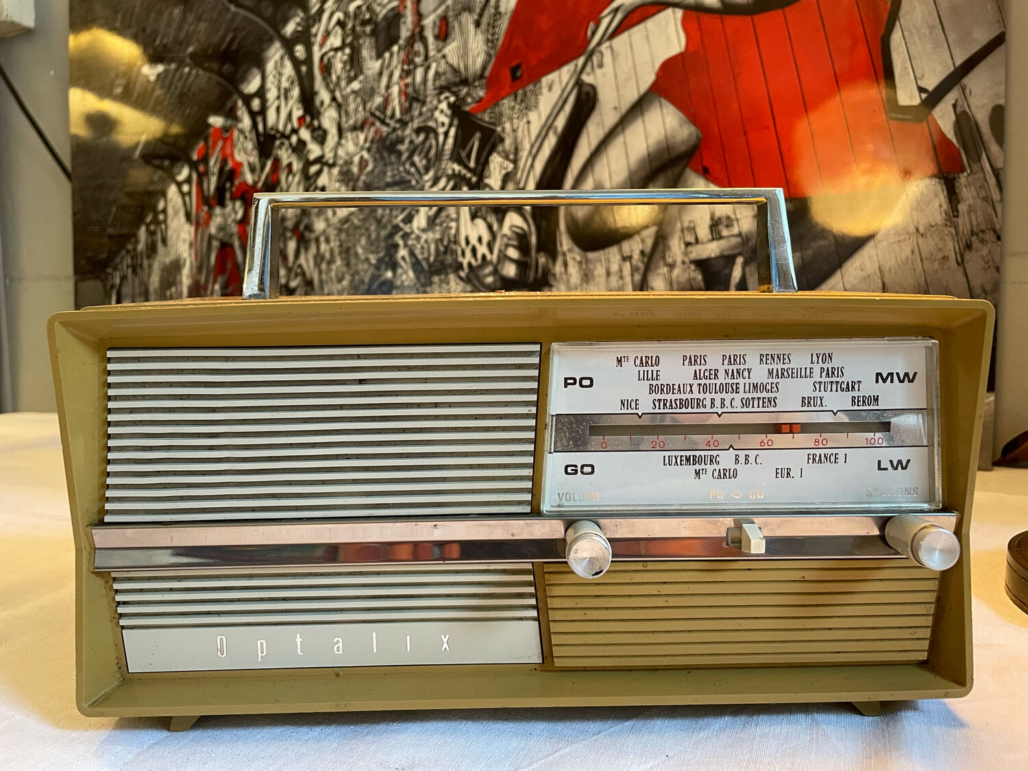 Radio vintage Optalix