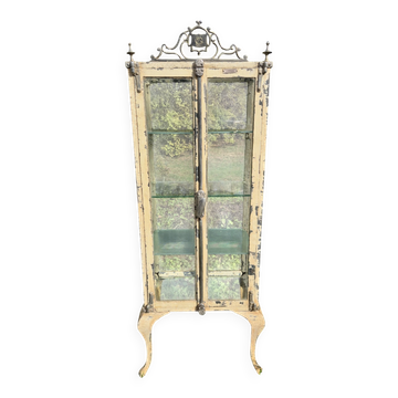 Ancienne vitrine de chirurgien
