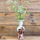 Vintage opaque glass vase