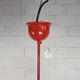 Lampe pendentif vintage rouge de l'ère spatiale / lustre (Stilnovo) Sputnik