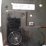 Wall telephone with dial with amplifier