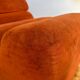 Chauffeuse / Fauteuil orange - Vintage - Design