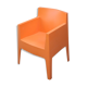 Fauteuil toy orange driade Philippe Starck 1999