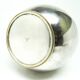 Art Deco sugar bowl, silver-plated brass, WMF, Poland, 1930s