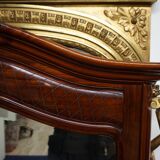 Mahoney carved large mirror 110x180cm