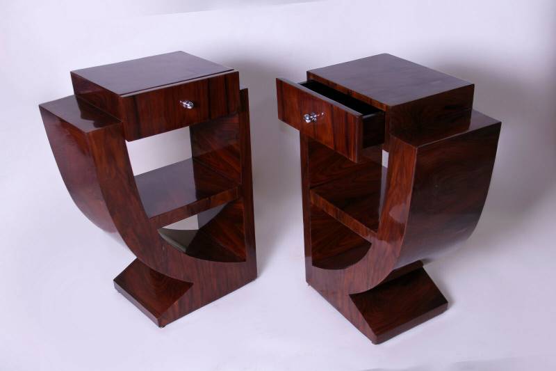 Art Deco bedside tables