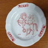 Lotto advertising ashtray of the 80s