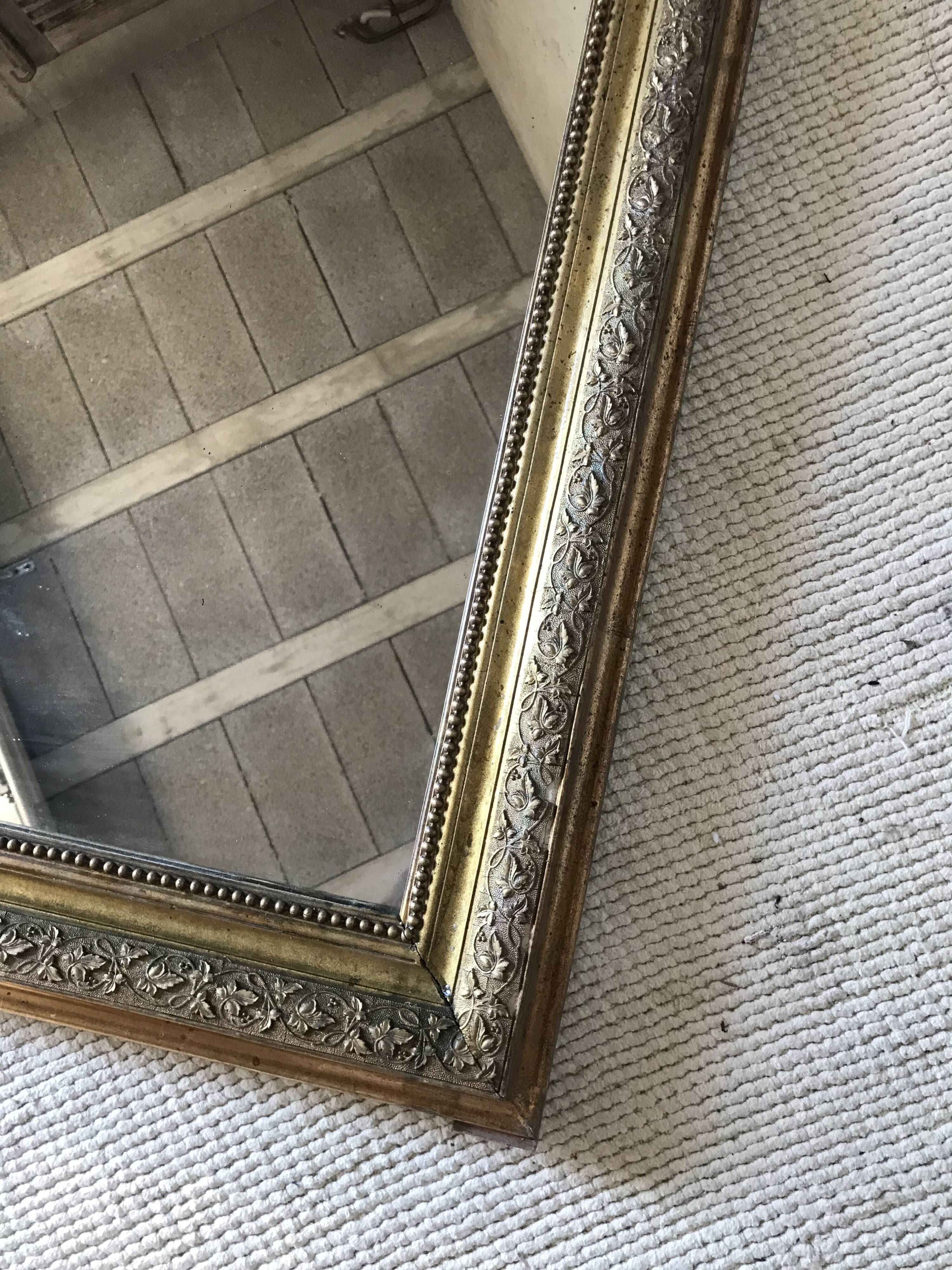 Miroir doré