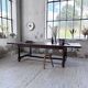 Solid oak table 1900 drapery style XL 280cm with extensions