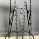 Vintage french wrought iron bar stools, 1960s - set of 4