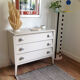 Vintage color twine chest of drawers