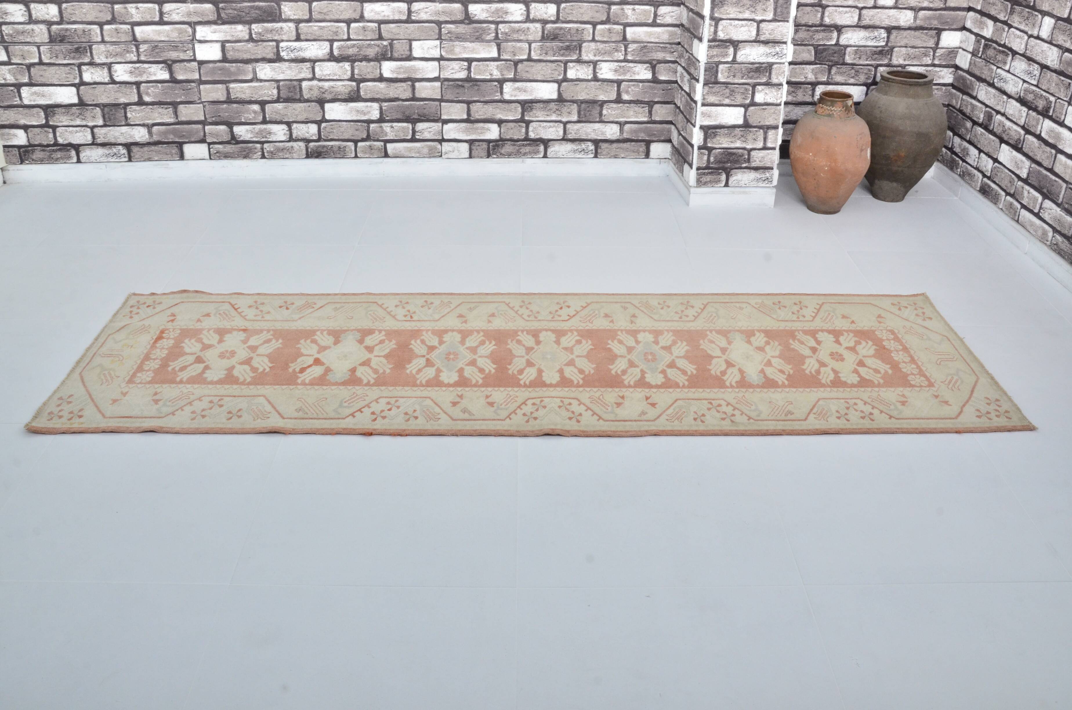 Vintage Oushak Runner Rug sku 3537