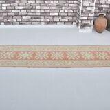Vintage Oushak Runner Rug sku 3537