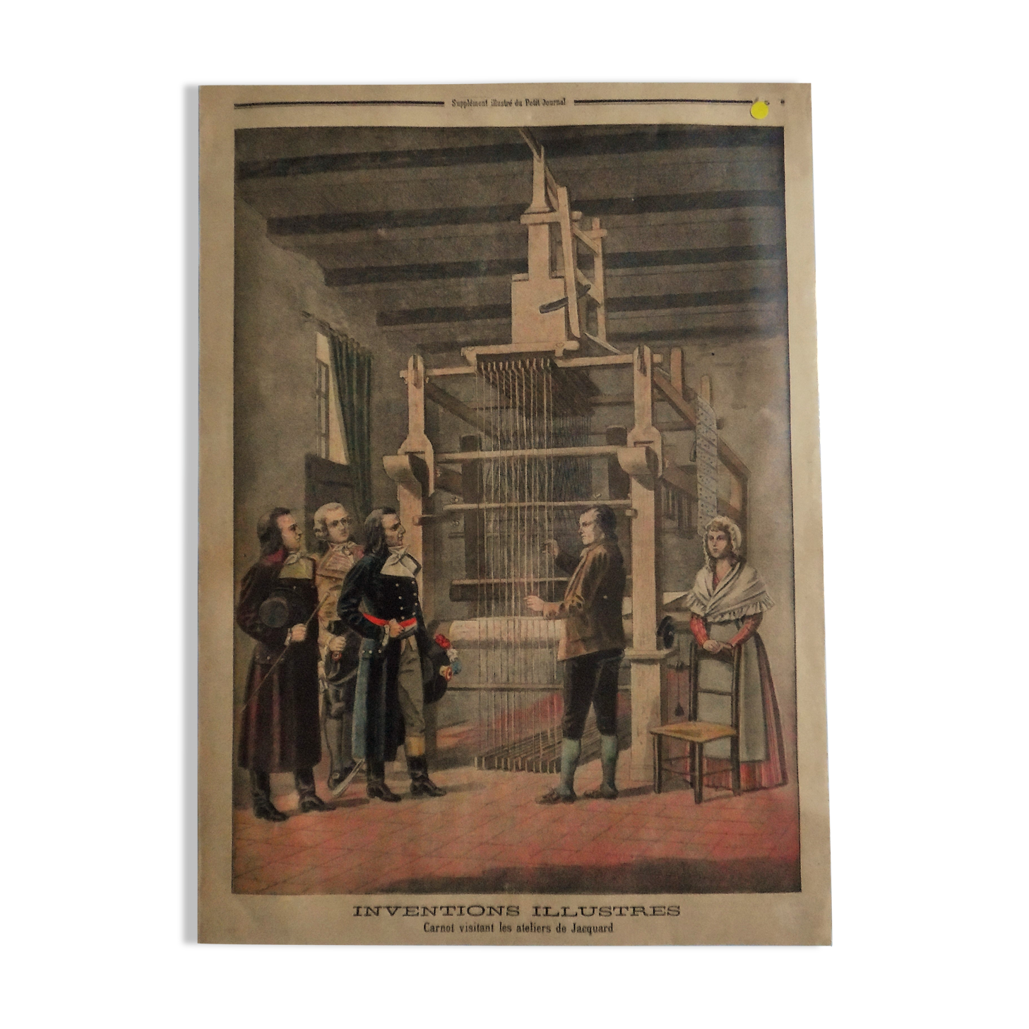 Jacquard's workshops in 1907