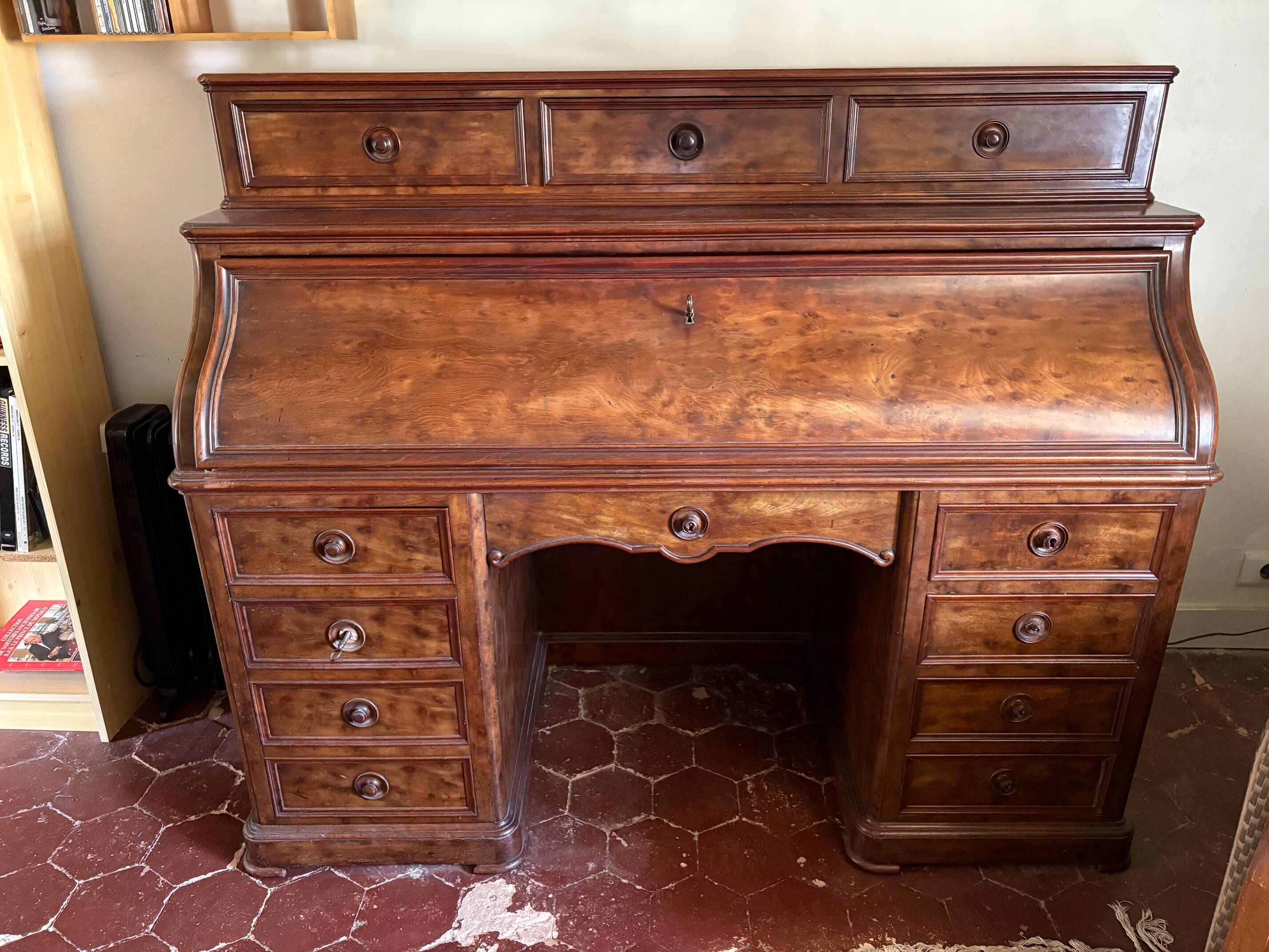 Antique mahogany desk