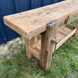 wooden workbench