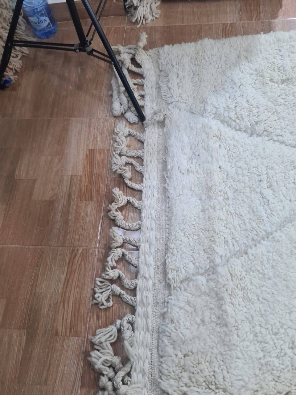 Handmade wool Berber rug 300X200 cm