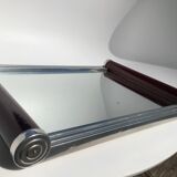 Art deco mirror tray rollers