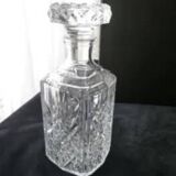Arques crystal whiskey decanter