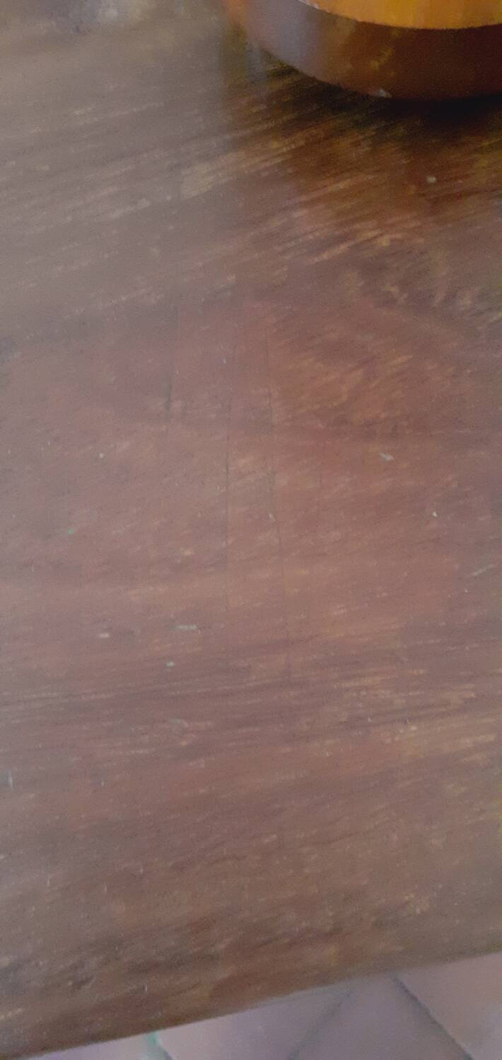 Pair of 1960s tables in tubular metal and solid teak