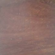 Pair of 1960s tables in tubular metal and solid teak