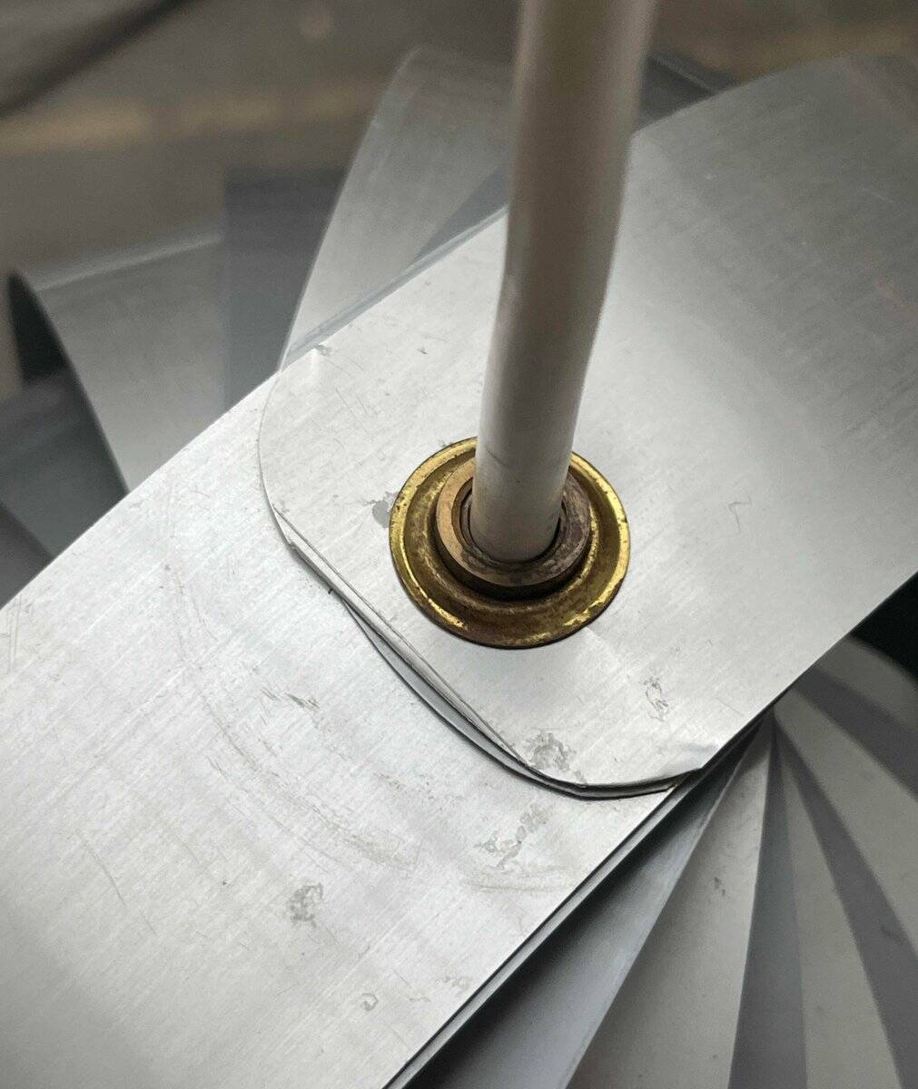 Mid-century modern moon pendant lamp from East Germany by Verner Panton for Erjoka, 1960s.