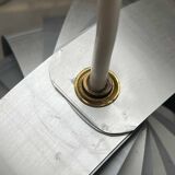 Mid-century modern moon pendant lamp from East Germany by Verner Panton for Erjoka, 1960s.