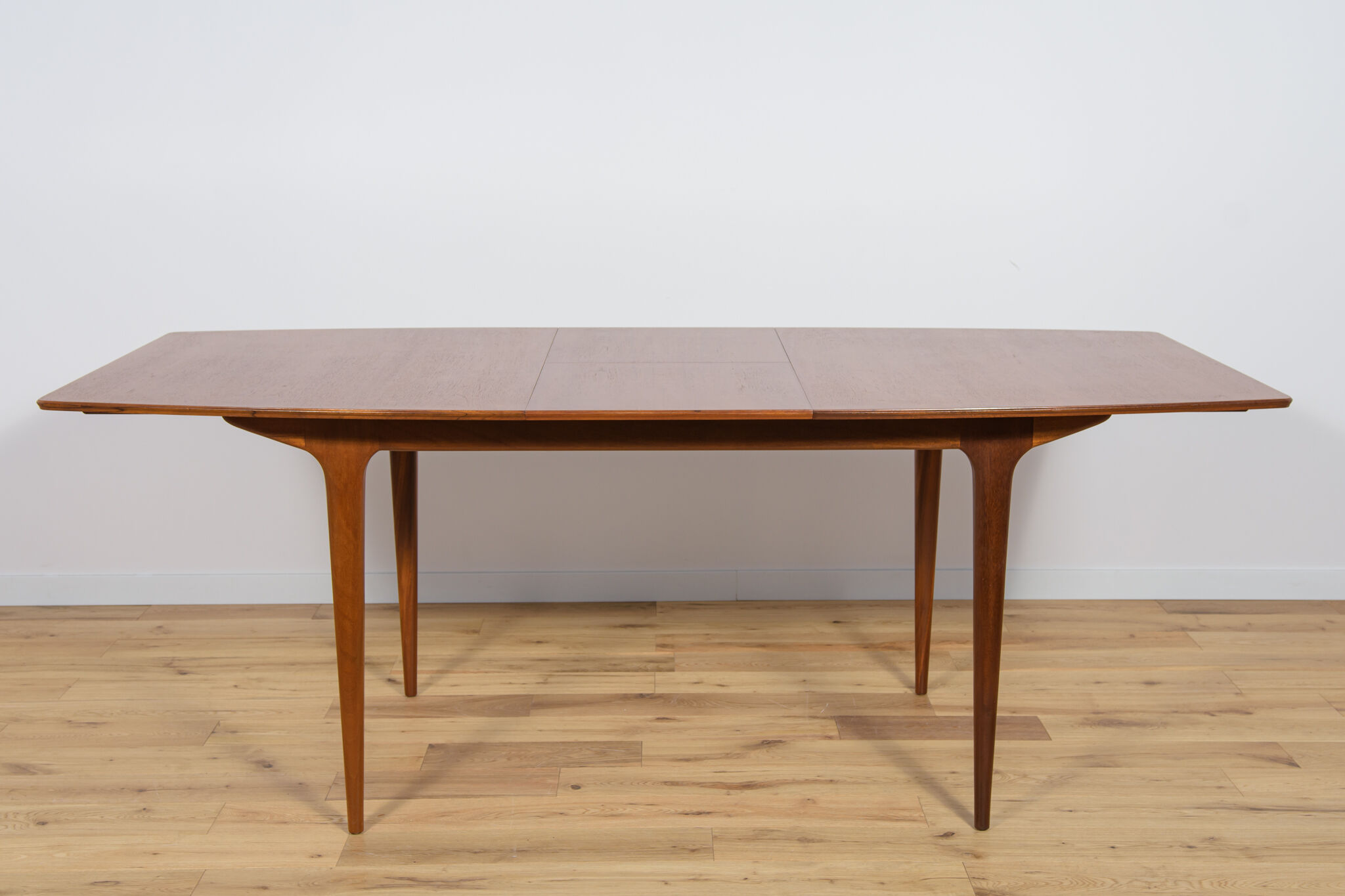 Mid-century teak extendable dining table from mcintosh, 1960s