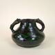 Spanish pottery vase with two handles
