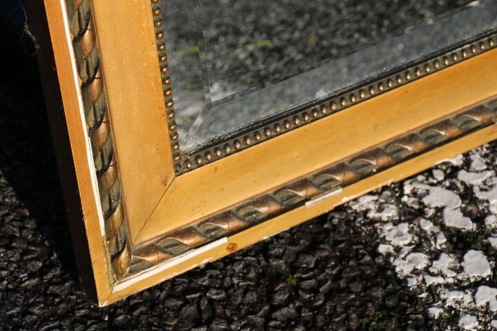 Ancient golden mirror 128x85cm