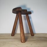 Brutalist tripod stool