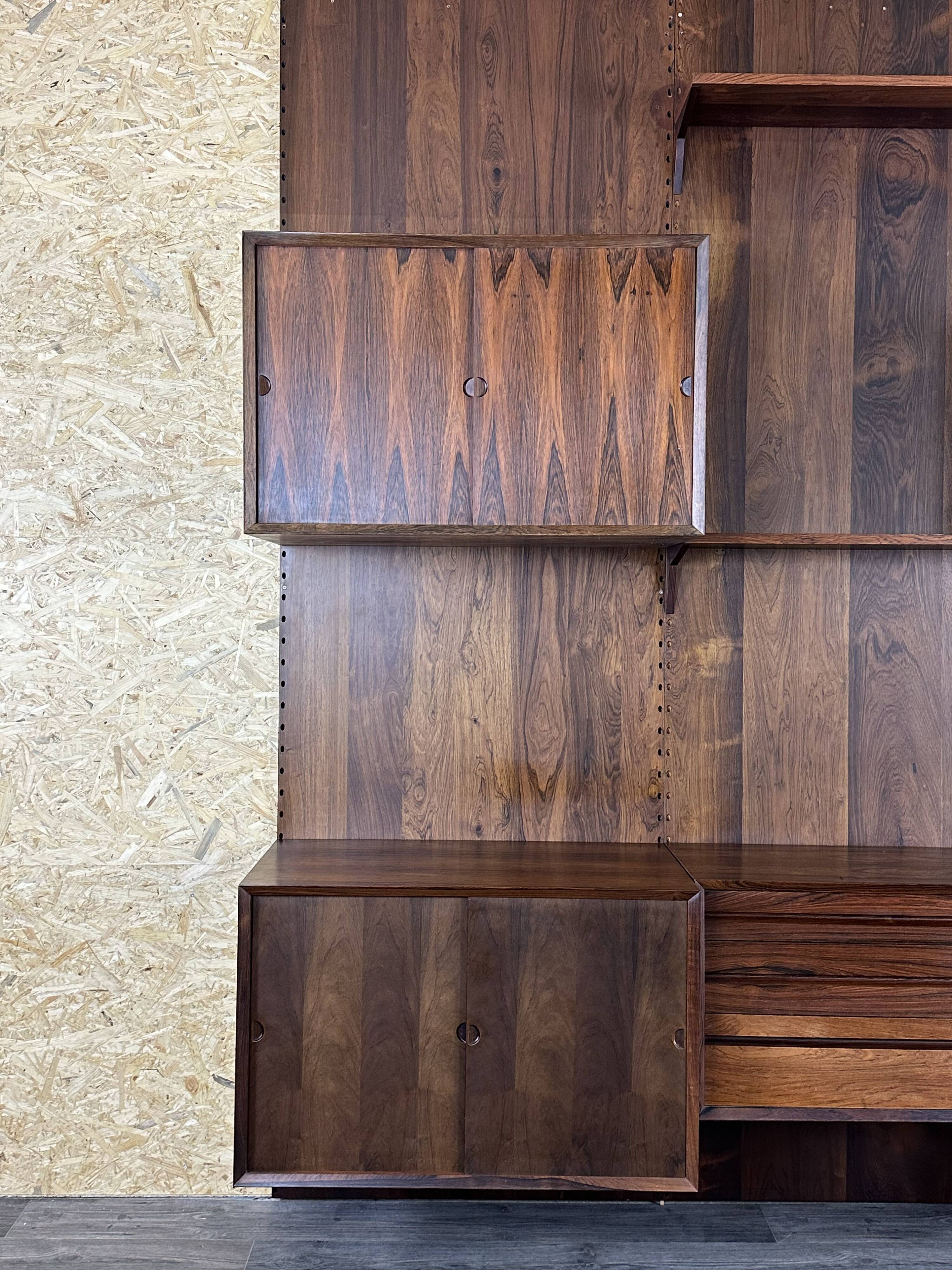 1960s 1970s Rio Rosewood Shelving System by Poul Cadovius for Cado Denmark
