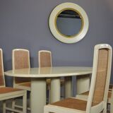 Table and 6 chairs by Mario Sabot from the 70s