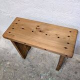 Small rustic bench