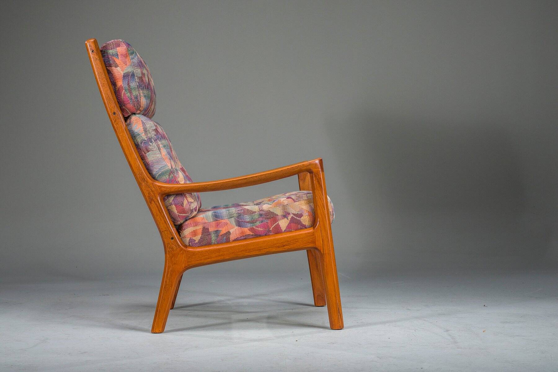 Danish teak Senator lounge chair by Ole Wanscher for Cado, 1960s