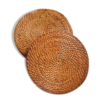Set of 6 rattan sets