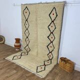Handmade Moroccan Berber rug 253 X 153 CM