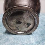 Enameled stoneware pitcher