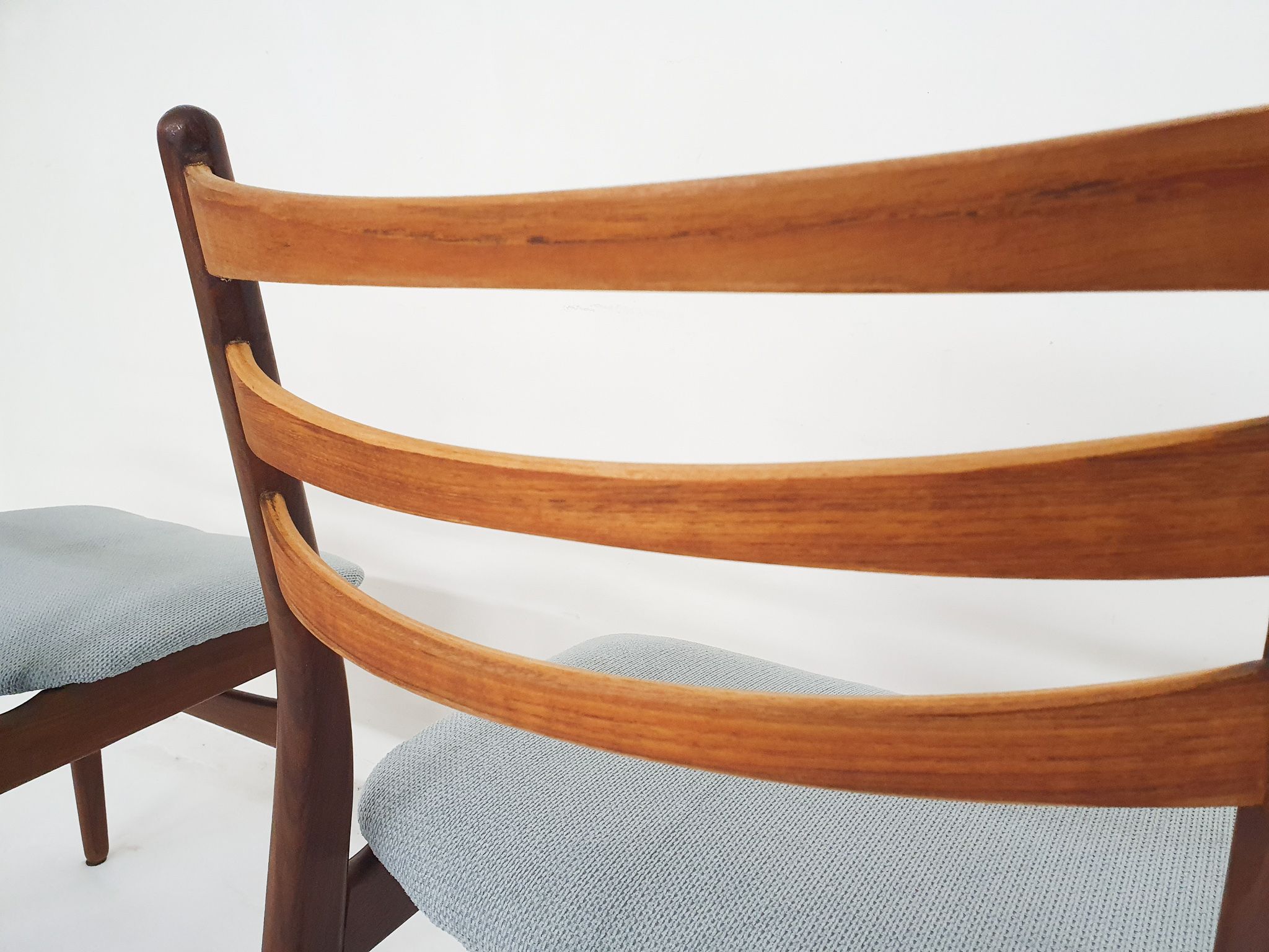 Lot de 4 chaises de salle à manger par Topform, Pays-Bas 1960
