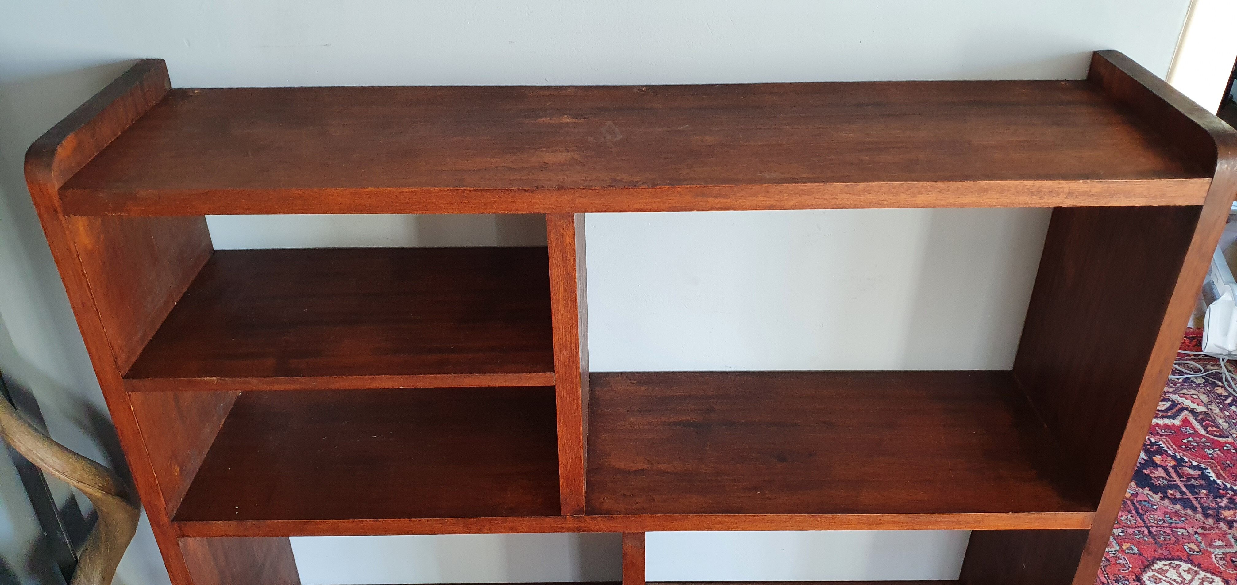 Scandinavian teak library. 1960.