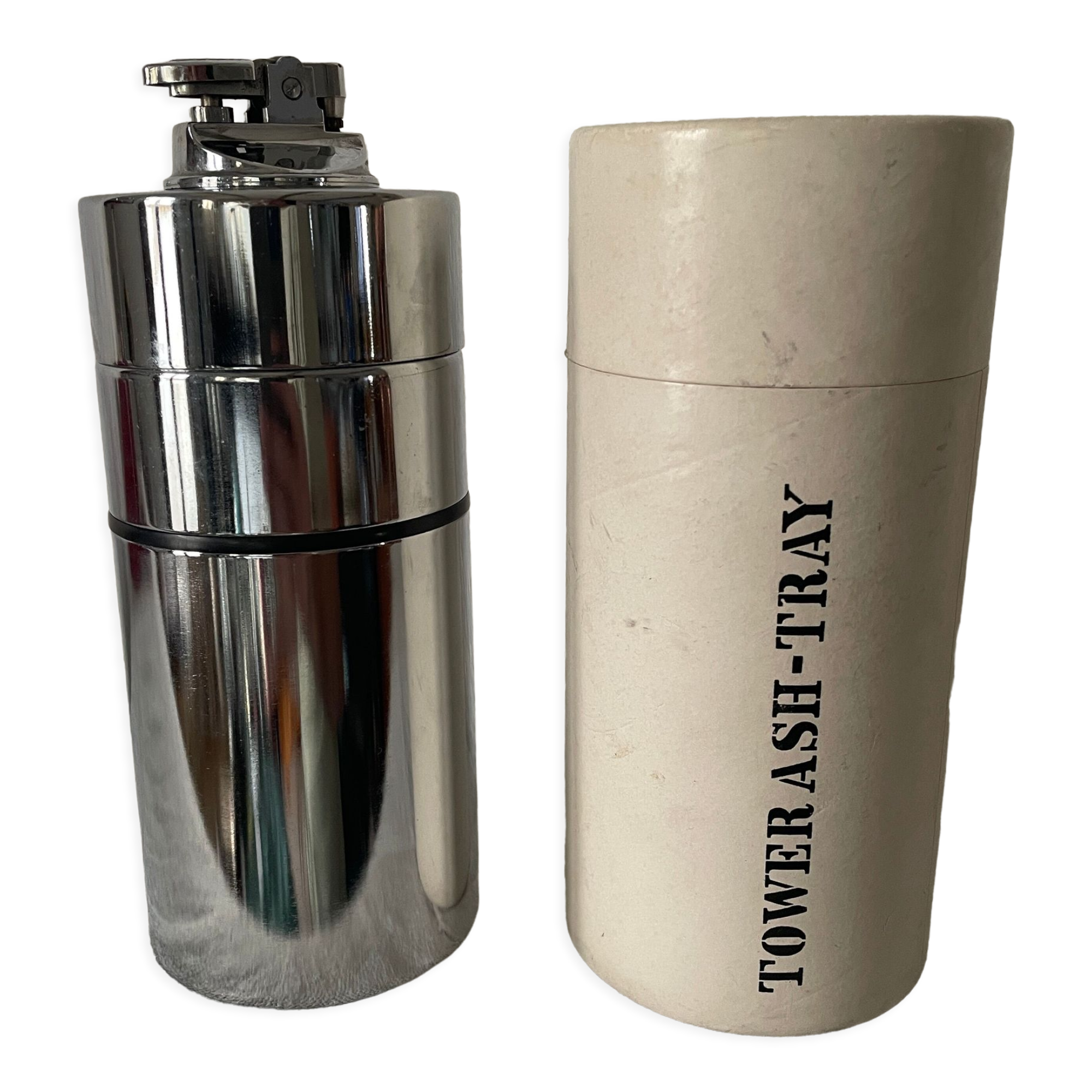 Ashtray Isamu Kenmochi lighter pencil holder vintage design 1970 70