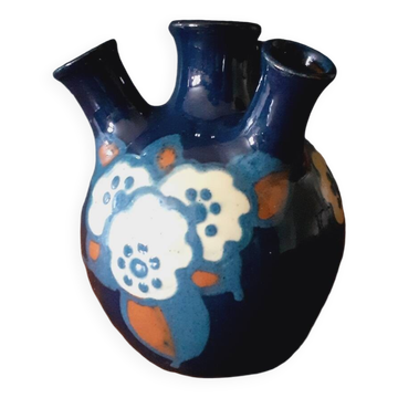 Vase Art Déco en céramique signé Paul Jacquet, 1925