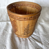 Wicker pot cover