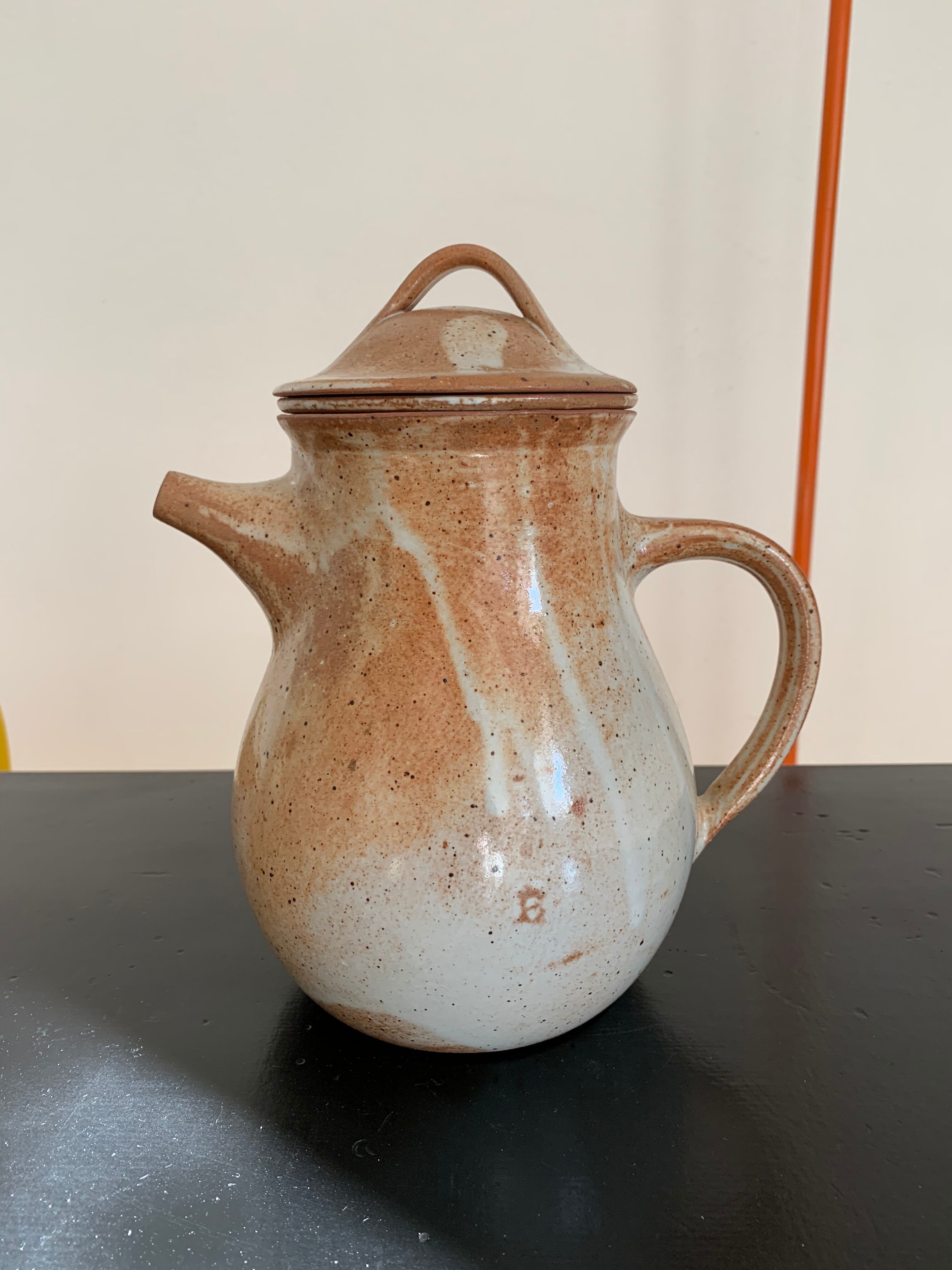 Théière grès vintage