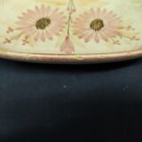 Quimper F132 Pink Flowers porcelain soap or butter maker