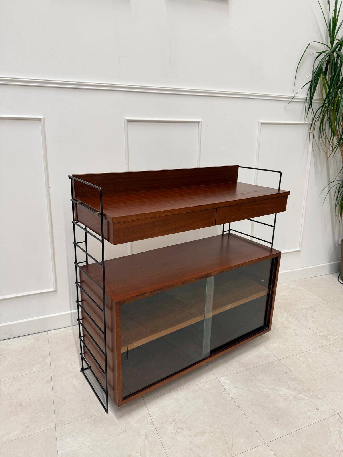 Modernist teak sideboard