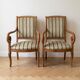 Pair of antique-style armchairs