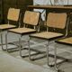 Ensemble de 6 chaises Cesca B32 de Marcel Breuer 1970’s